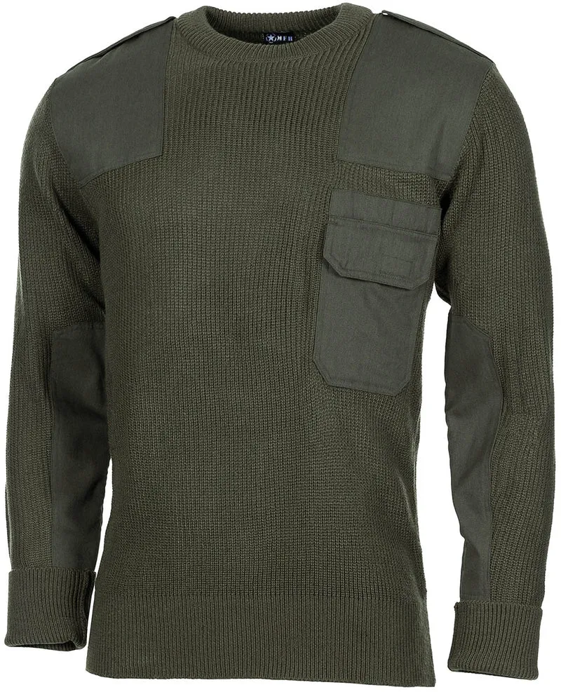 BW Pullover, mit Brusttasche