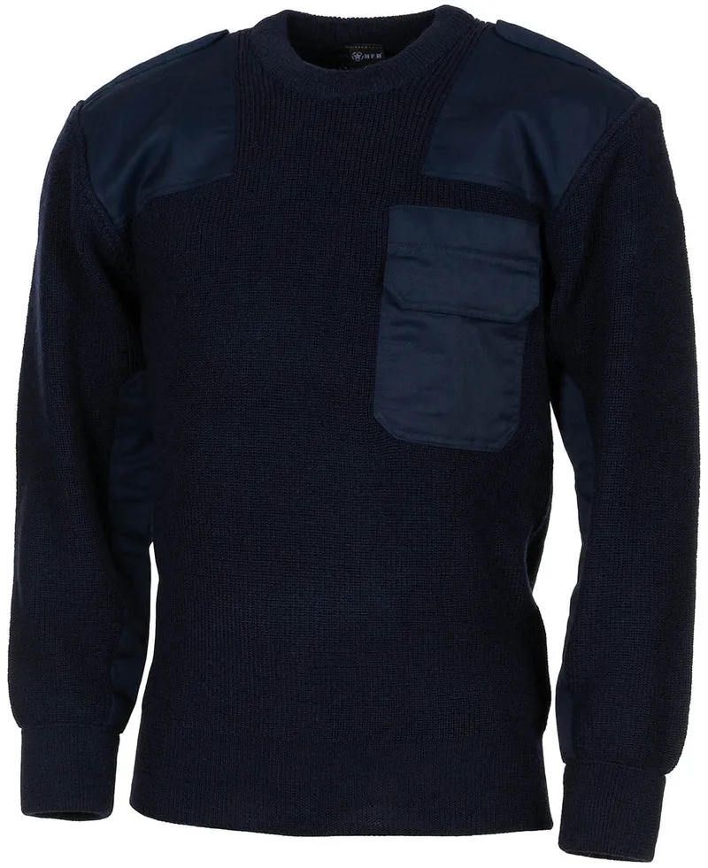 BW Pullover, mit Brusttasche