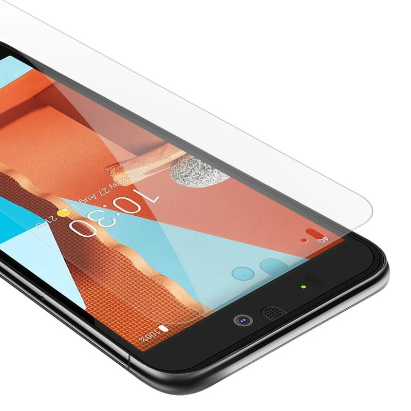 Cadorabo Panzer Folie kompatibel mit Fairphone 3 - Schutzfolie Gehärtetes (Tempered) Display-Schutzglas in 9H Härte mit 3D Touch Kompatibilität