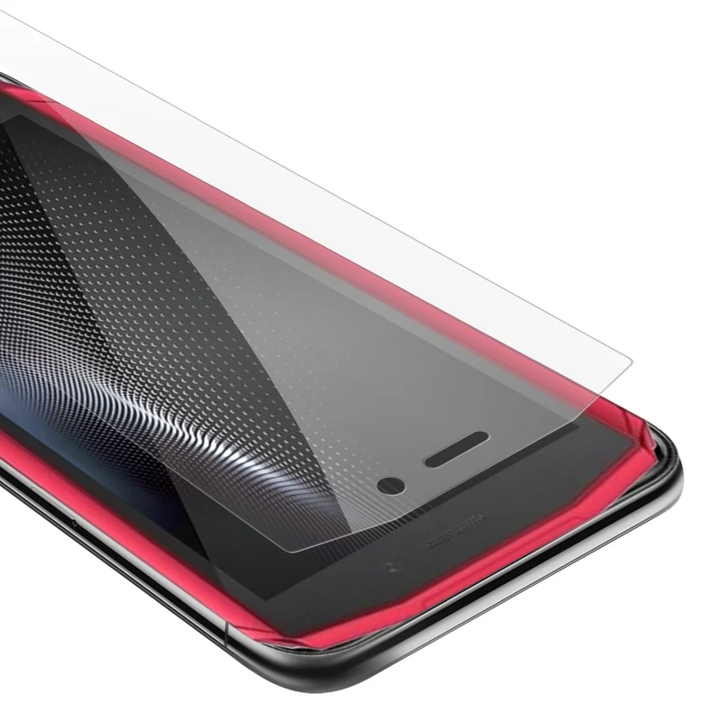 Cadorabo Panzer Folie kompatibel mit Cubot POCKET - Schutzfolie Gehärtetes (Tempered) Display-Schutzglas in 9H Härte mit 3D Touch Kompatibilität