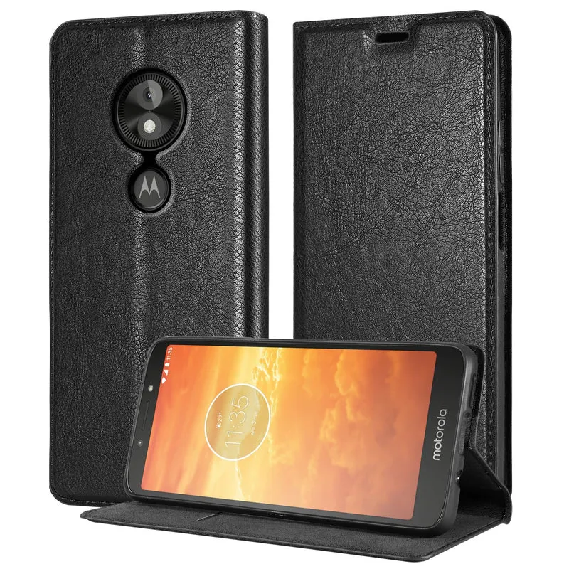 Cadorabo Hülle kompatibel mit Motorola MOTO E5 / G6 PLAY Schutzhülle mit Magnetverschluss, Standfunktion und Kartenfach