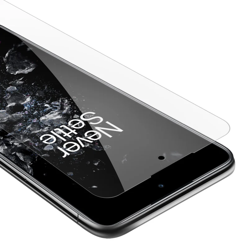 Cadorabo Panzer Folie kompatibel mit OnePlus 10T / ACE PRO - Schutzfolie Gehärtetes (Tempered) Display-Schutzglas in 9H Härte mit 3D Touch Kompatibilität