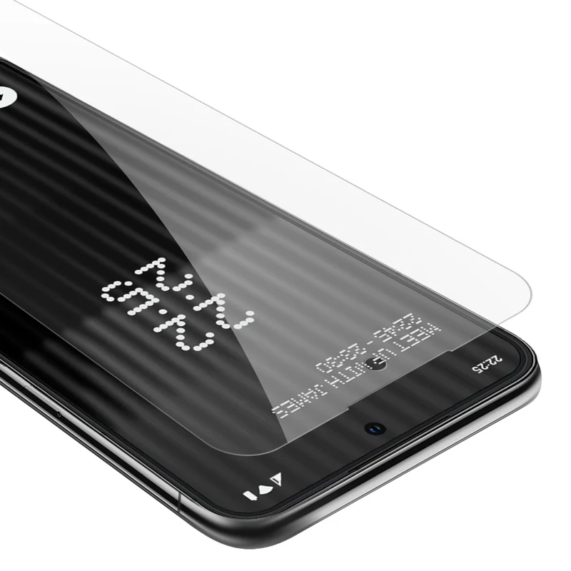 Cadorabo Panzer Folie kompatibel mit Nothing Phone (1) - Schutzfolie Gehärtetes (Tempered) Display-Schutzglas in 9H Härte mit 3D Touch Kompatibilität