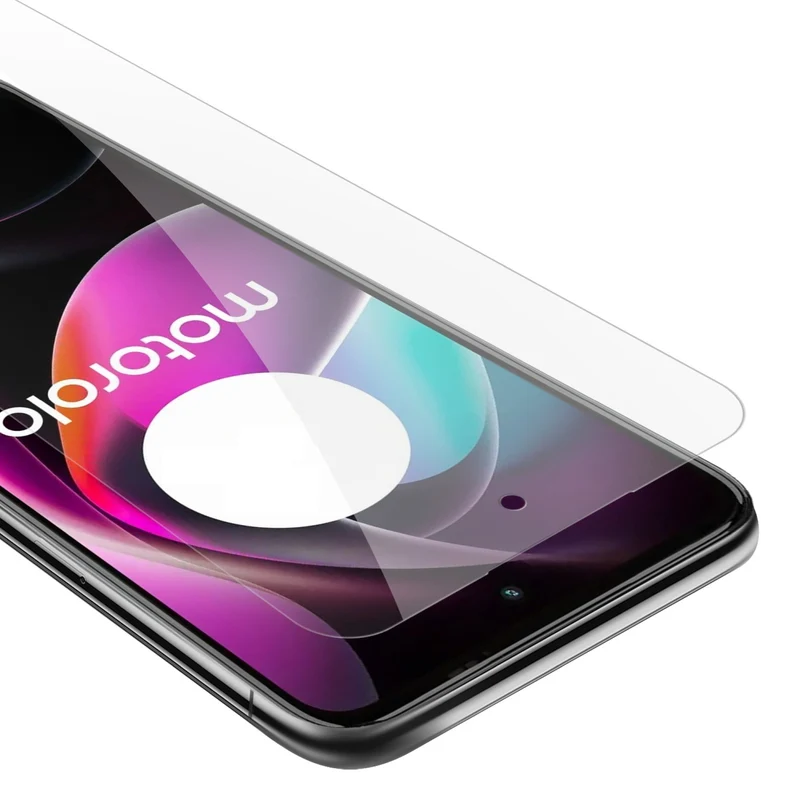 Cadorabo Panzer Folie kompatibel mit Motorola MOTO G 5G 2022 - Schutzfolie Gehärtetes (Tempered) Display-Schutzglas in 9H Härte mit 3D Touch Kompatibilität