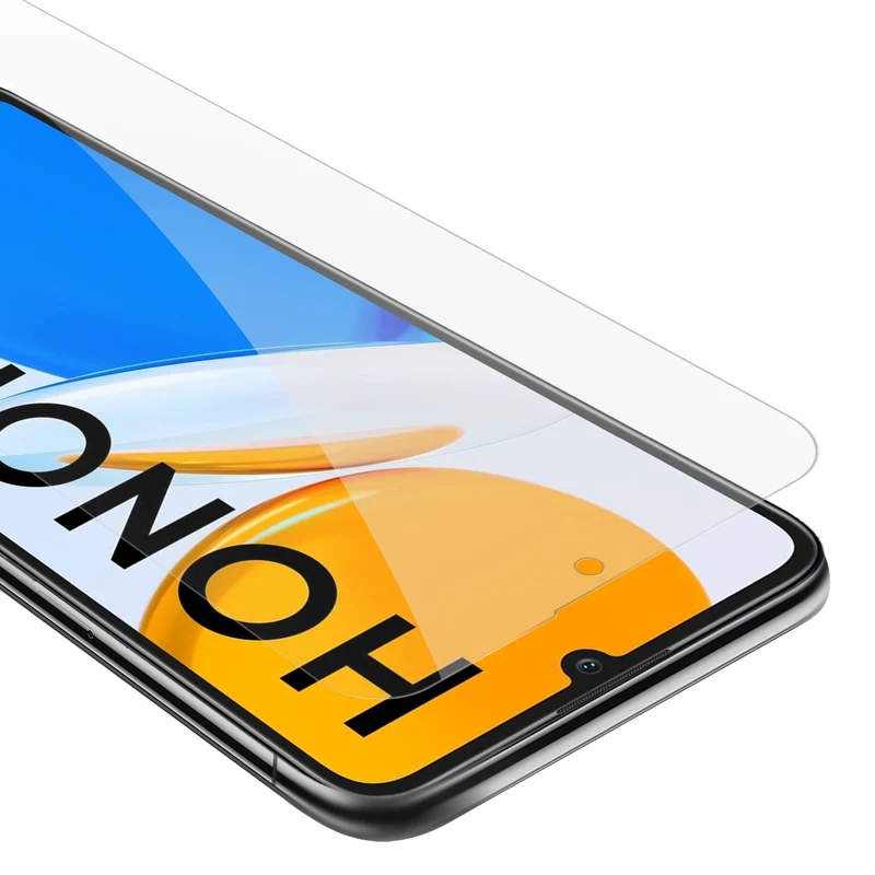 Cadorabo Panzer Folie kompatibel mit Honor X7 - Schutzfolie Gehärtetes (Tempered) Display-Schutzglas in 9H Härte mit 3D Touch Kompatibilität