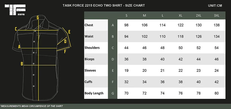 Taskforce 2215 Echo Two Shirt multifunktionales Hemd