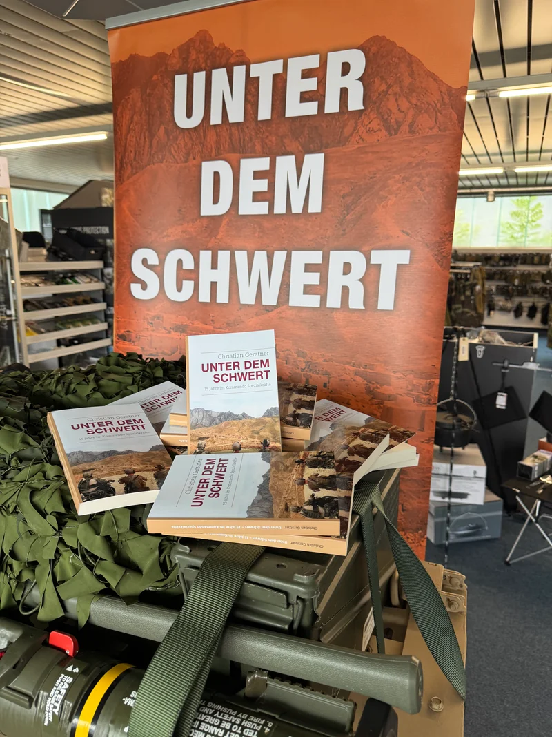 Christian Gerstner - Unter dem Schwert - KSK - Sonderedition Signed mit persönlicher Widmung -