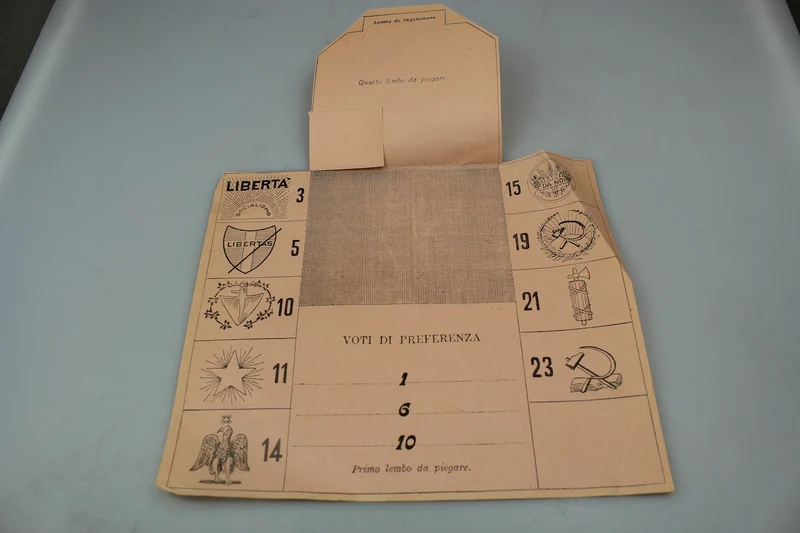 1924 DC Propaganda-Stimmzettel