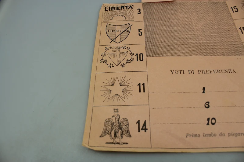 1924 DC Propaganda-Stimmzettel