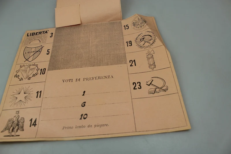 1924 DC Propaganda-Stimmzettel