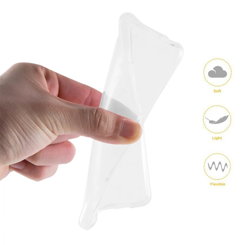 Cadorabo Hülle kompatibel mit Apple iPhone 14 PRO MAX Schutzhülle aus flexiblem TPU Silikon