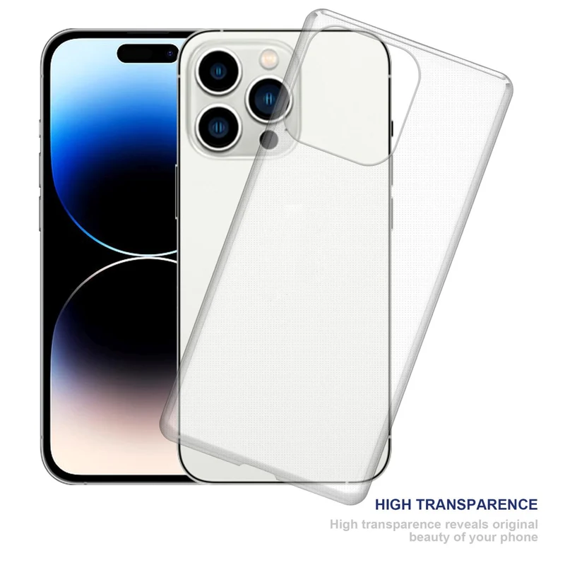 Cadorabo Hülle kompatibel mit Apple iPhone 14 PRO MAX Schutzhülle aus flexiblem TPU Silikon