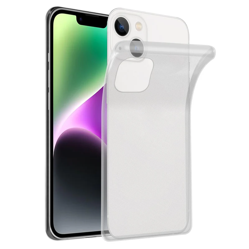 Cadorabo Hülle kompatibel mit Apple iPhone 14 Schutzhülle aus flexiblem TPU Silikon