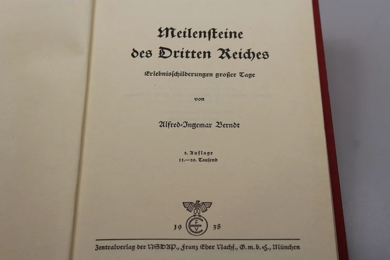 „Meilensteine ​​​​des dritten Reiches“ 1 – Berndt Alfred-Ingemar