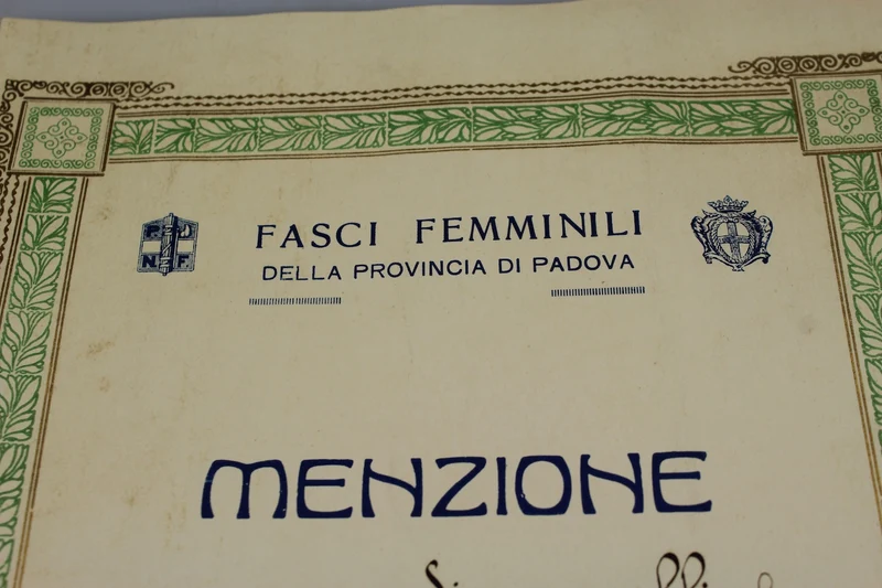 Erwähnung der Frauenfasci von Padua