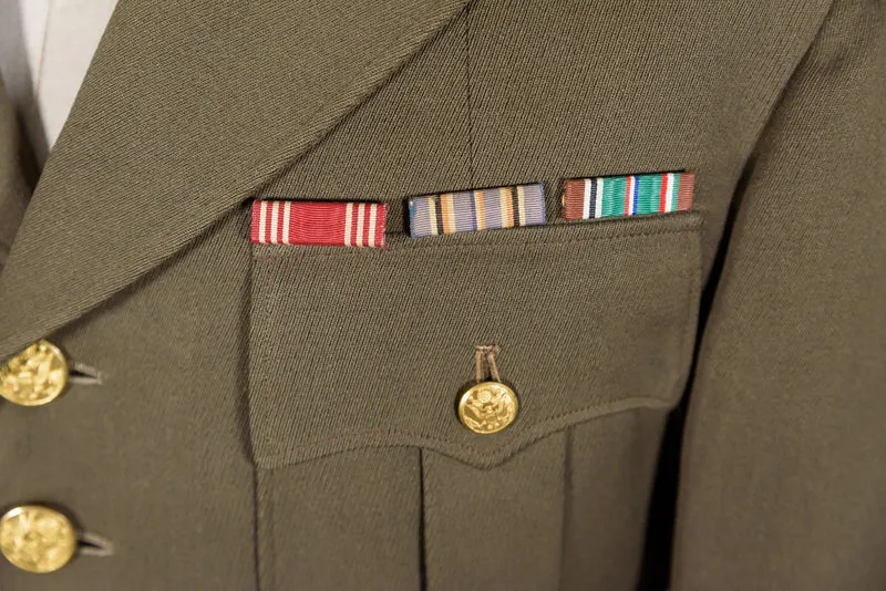 Offizielle „Chocolate“-Jacke der US Army aus dem 2. Weltkrieg