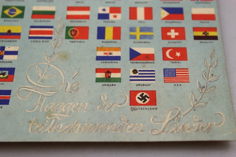Postkarte Olympische Spiele 1936 in Berlin