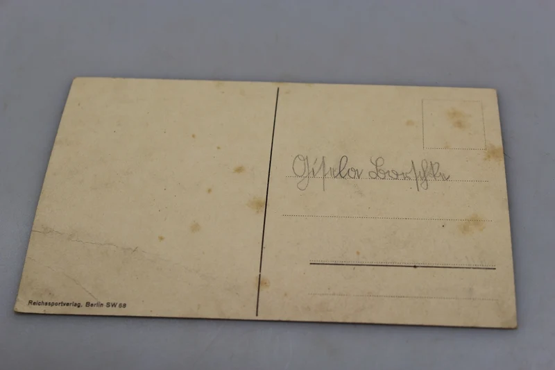 Postkarte Olympische Spiele 1936 in Berlin