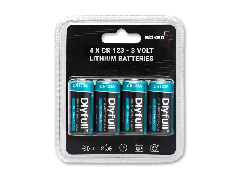 Böker Plus Batterie-Set 4 x CR123