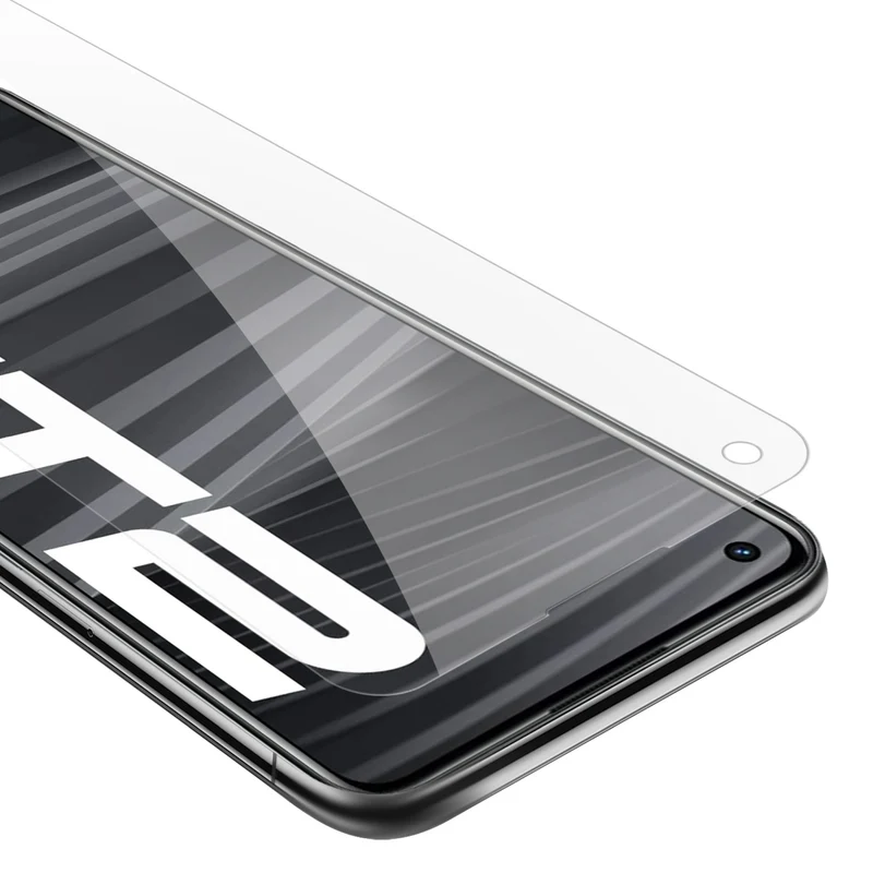 Cadorabo Panzer Folie kompatibel mit Realme GT 2 / GT Neo 2 / GT Neo 3T - Schutzfolie Gehärtetes (Tempered) Display-Schutzglas in 9H Härte mit 3D Touch Kompatibilität