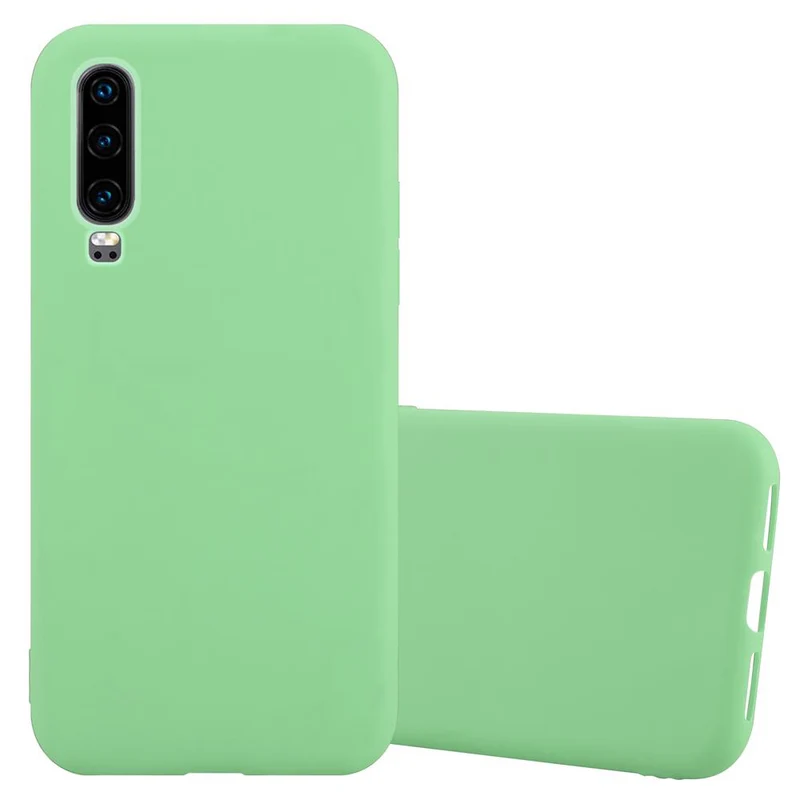 Cadorabo Hülle kompatibel mit Huawei P30 Schutzhülle aus flexiblem TPU Silikon