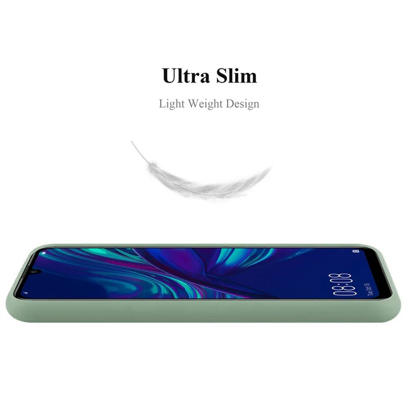 Cadorabo Hülle kompatibel mit Honor 10 LITE / Huawei P SMART 2019 Schutzhülle aus flexiblem TPU Silikon