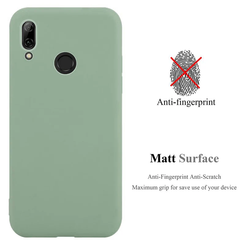 Cadorabo Hülle kompatibel mit Honor 10 LITE / Huawei P SMART 2019 Schutzhülle aus flexiblem TPU Silikon