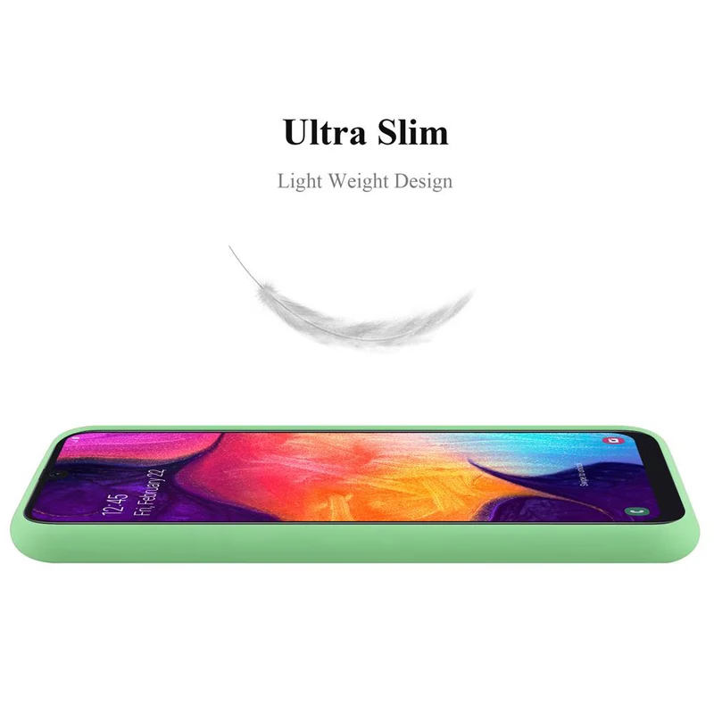 Cadorabo Hülle kompatibel mit Samsung Galaxy A50 4G / A50s / A30s Schutzhülle aus flexiblem TPU Silikon