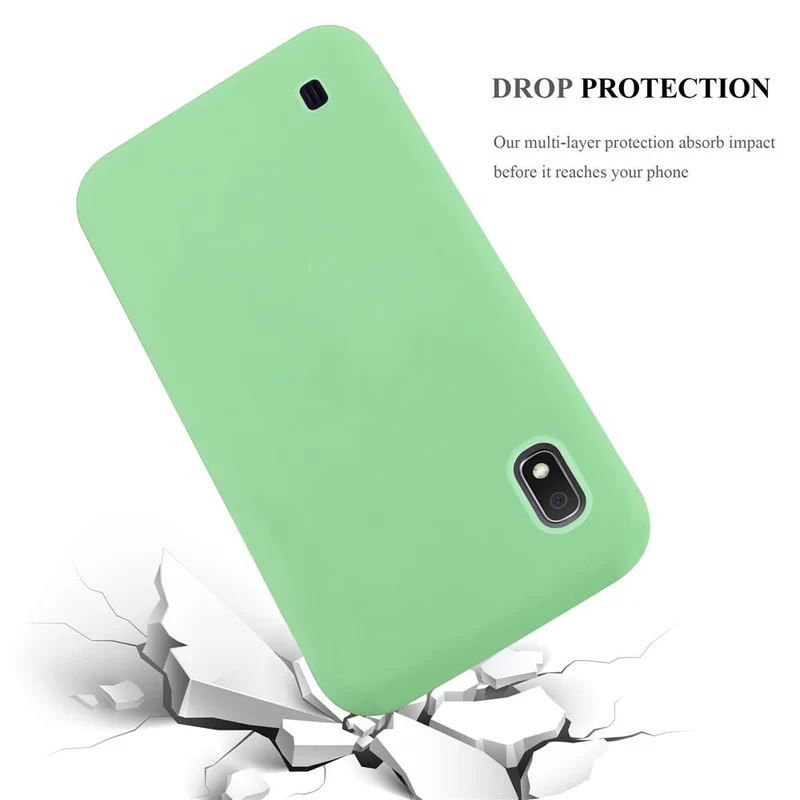 Cadorabo Hülle kompatibel mit Samsung Galaxy A10 / M10 Schutzhülle aus flexiblem TPU Silikon