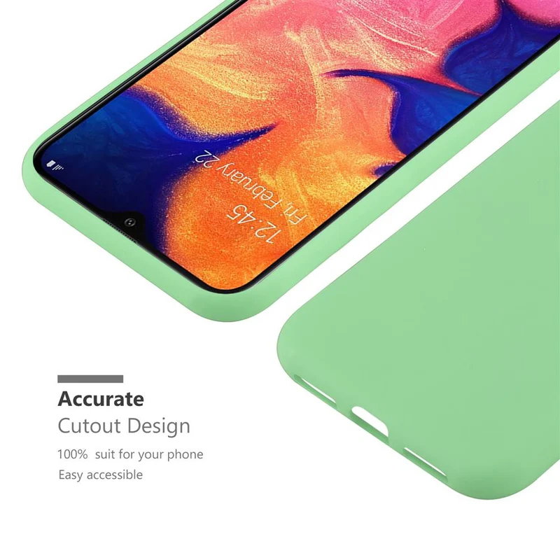 Cadorabo Hülle kompatibel mit Samsung Galaxy A10 / M10 Schutzhülle aus flexiblem TPU Silikon