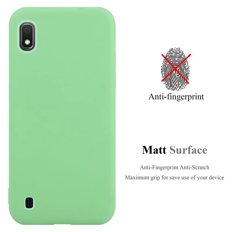 Cadorabo Hülle kompatibel mit Samsung Galaxy A10 / M10 Schutzhülle aus flexiblem TPU Silikon