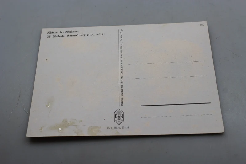 Postkarte Willrich „Manner der Westfront“