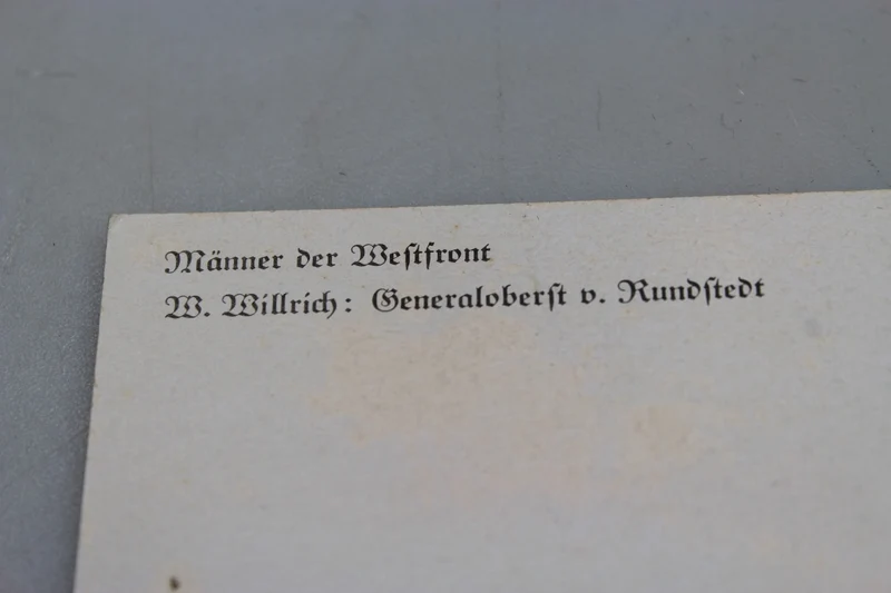 Postkarte Willrich „Manner der Westfront“