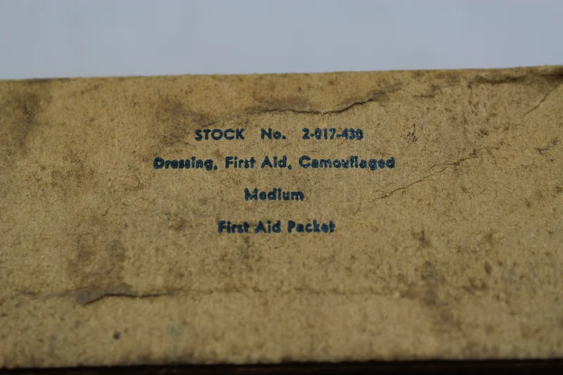 Mittlerer Erste-Hilfe-Verband Camouflage WW2