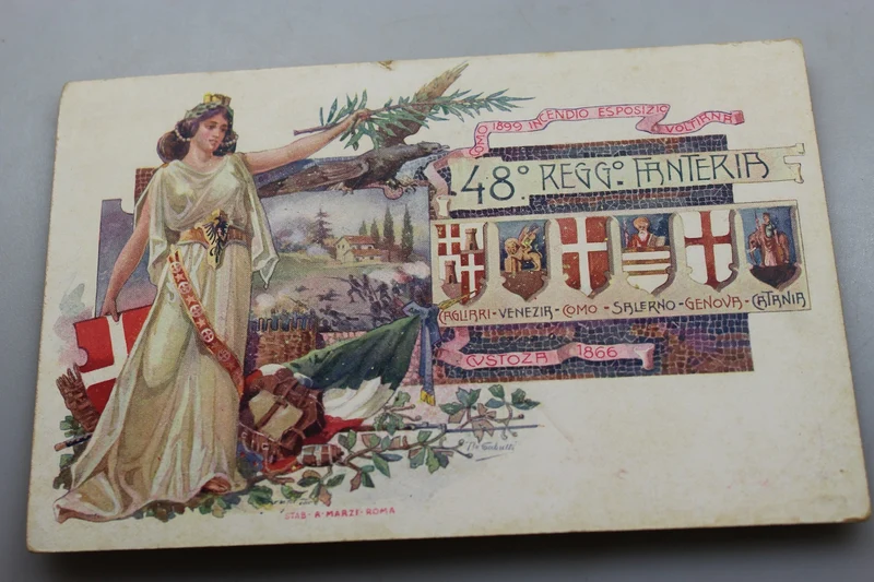 Postkarte 48. Infanterieregiment REI