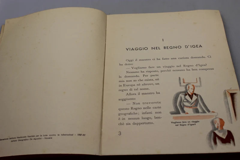 "Reise in das Königreich Igea" Tagebuch eines Schülers -1937