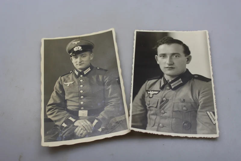 Studiofotopaar der Wehrmacht