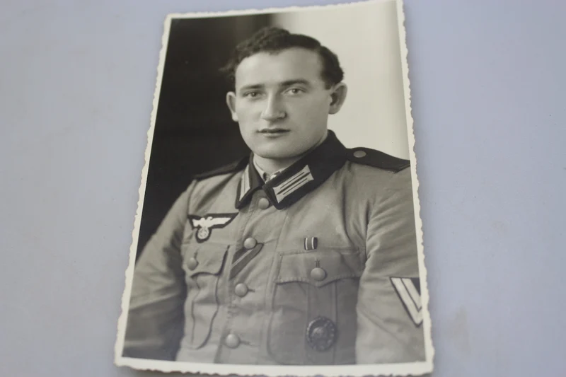 Studiofotopaar der Wehrmacht