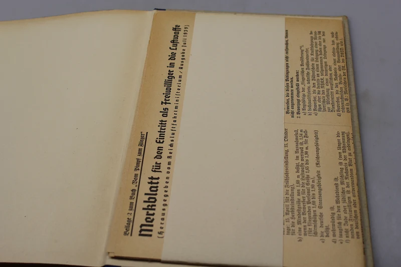 "Vom Pimpf zum Flieger" 1940