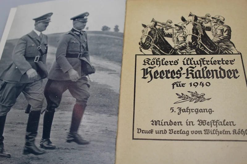 "Deutschland in Waffen" Heeres Kalender 1940