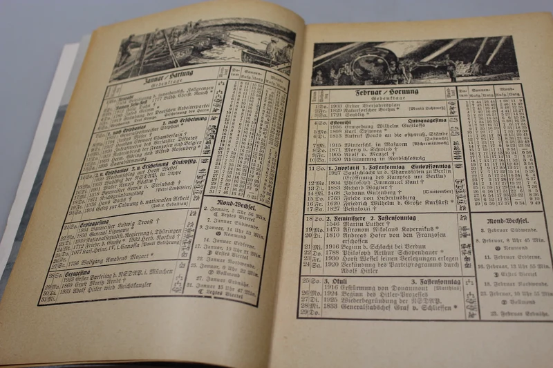 "Deutschland in Waffen" Heeres Kalender 1940