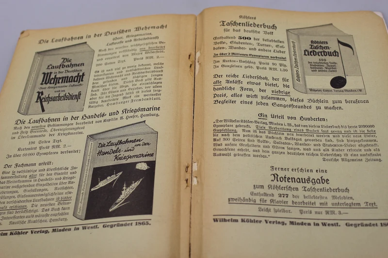 "Deutschland in Waffen" Heeres Kalender 1940