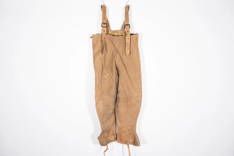 Spezifische britische Bikerhosen/Overalls aus dem 2. Weltkrieg