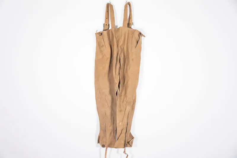 Spezifische britische Bikerhosen/Overalls aus dem 2. Weltkrieg