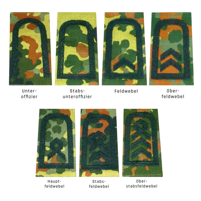 BW Rangabzeichen Heer Klett Flecktarn
