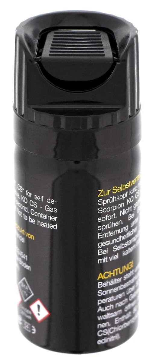 KO SECURITY Gasspray CS Reizgas 40 ml