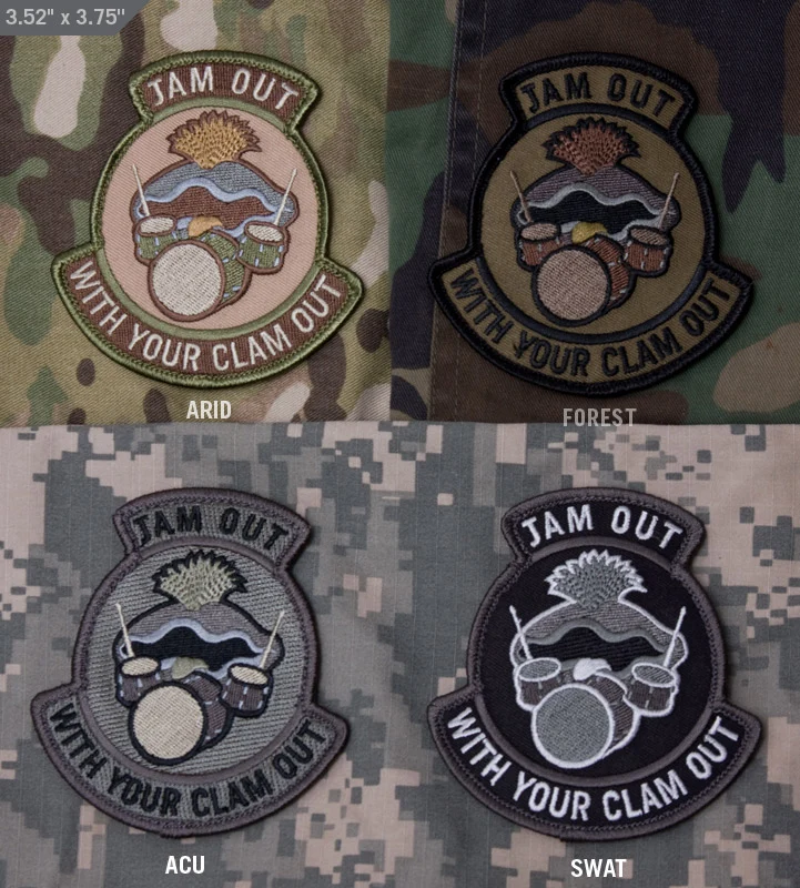 Mil Spec Monkey Patch Jam Out