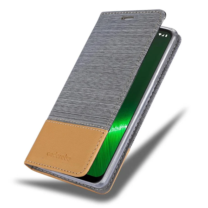 Cadorabo Hülle kompatibel mit Motorola MOTO G7 / G7 PLUS Schutzhülle mit Magnetverschluss, Standfunktion und Kartenfach