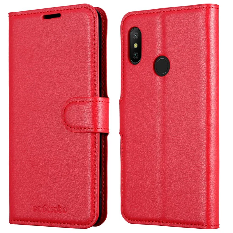 Cadorabo Hülle kompatibel mit Xiaomi Mi 6 PRO Schutzhülle mit Magnetverschluss, Standfunktion und Kartenfach