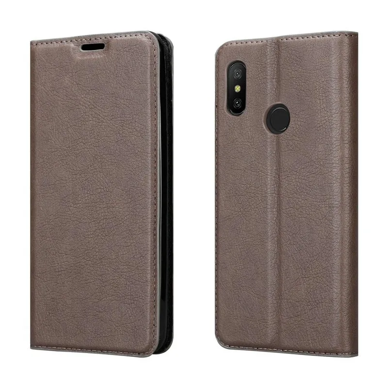 Cadorabo Hülle kompatibel mit Xiaomi Mi 6 PRO Schutzhülle mit Magnetverschluss, Standfunktion und Kartenfach